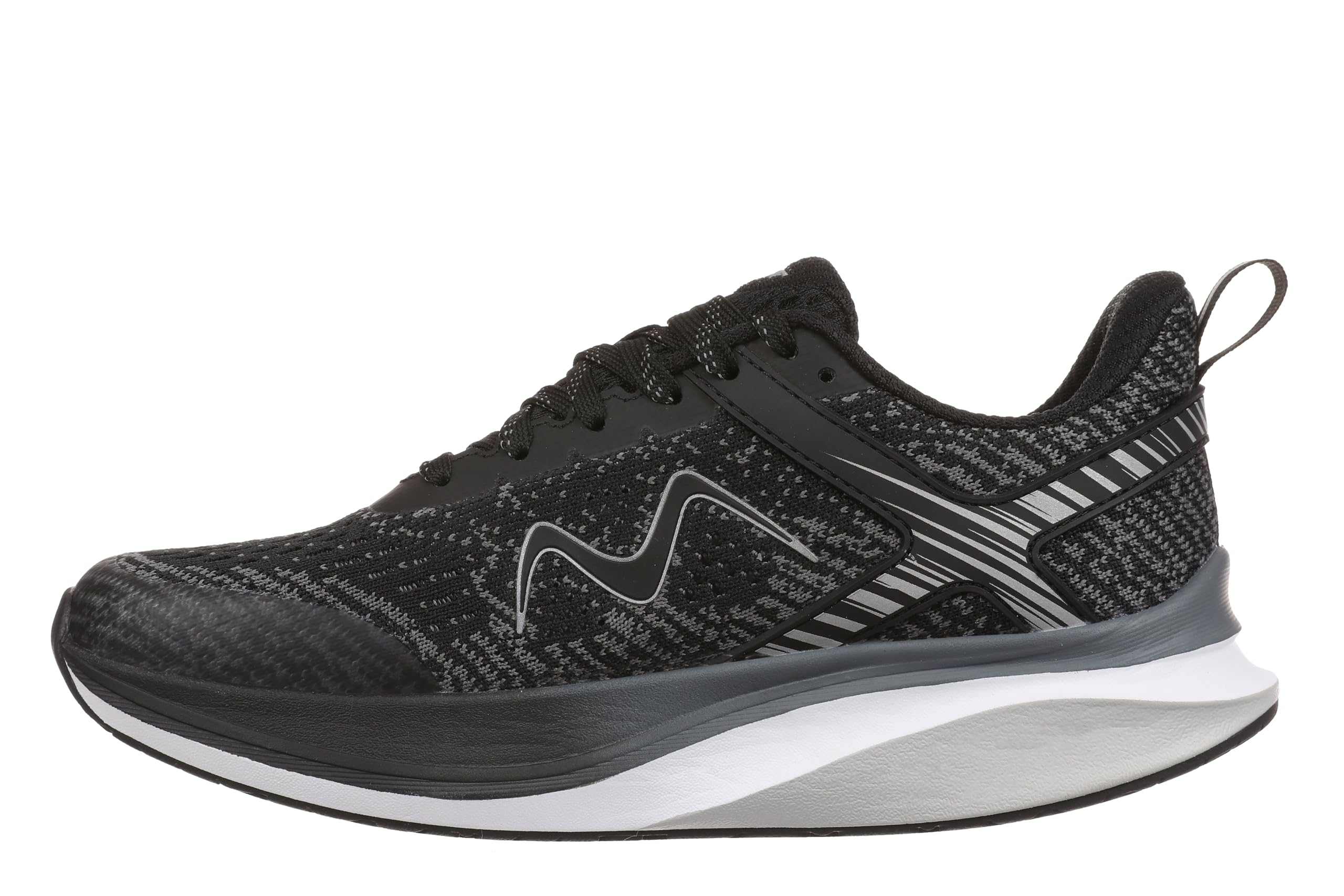 MBT HURACAN 3 Lace UP Damskie buty do biegania, anatomiczne, wygodne buty do biegania, fizjologiczny komfort i stabilność z zakrzywioną podeszwą. Buty do biegania