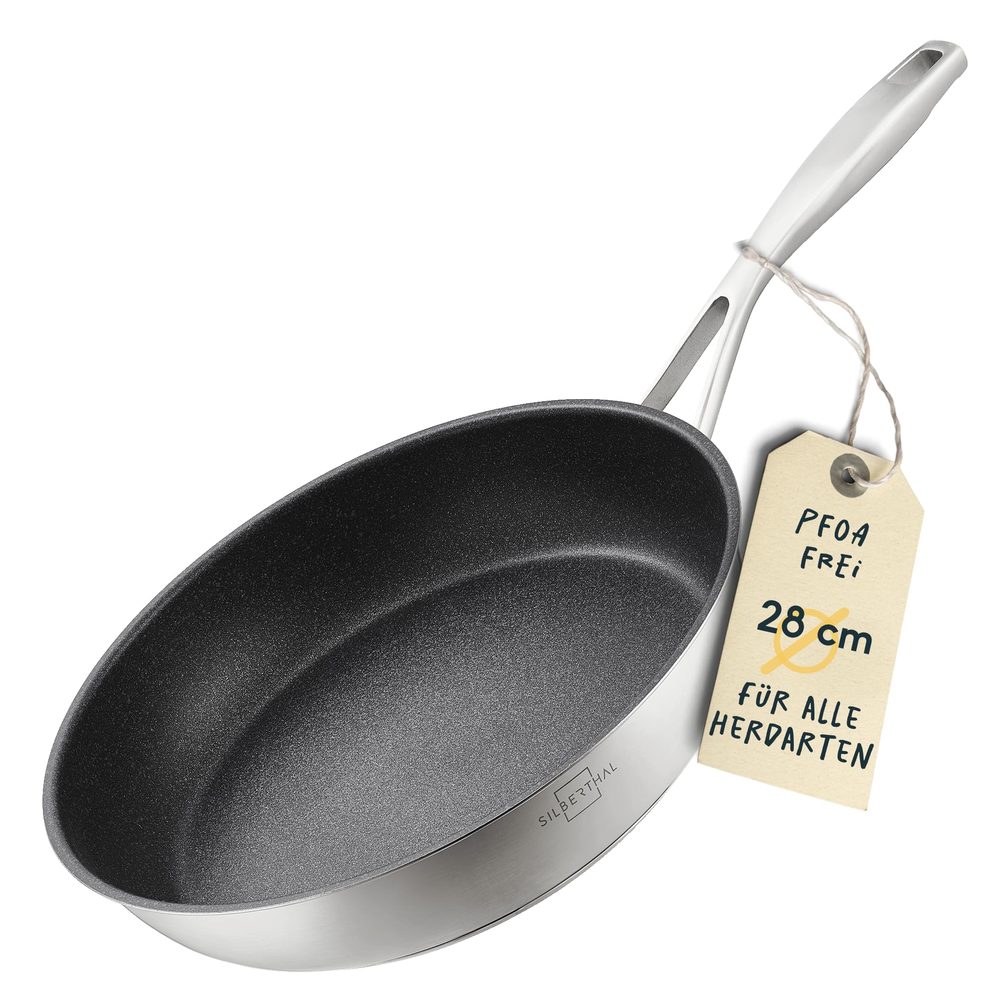 SILBERTHAL Bratpfanne, 28 cm, induktionsgeeignet