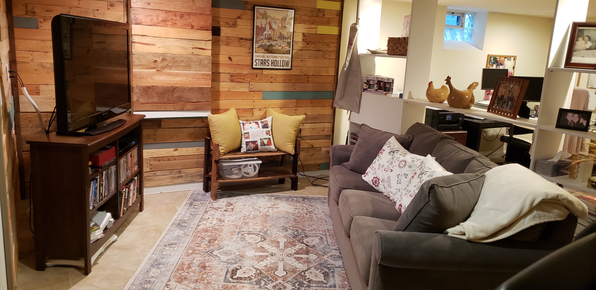 38/mo Finance Ruggable Kamran Royal Blue Machine Washable Area