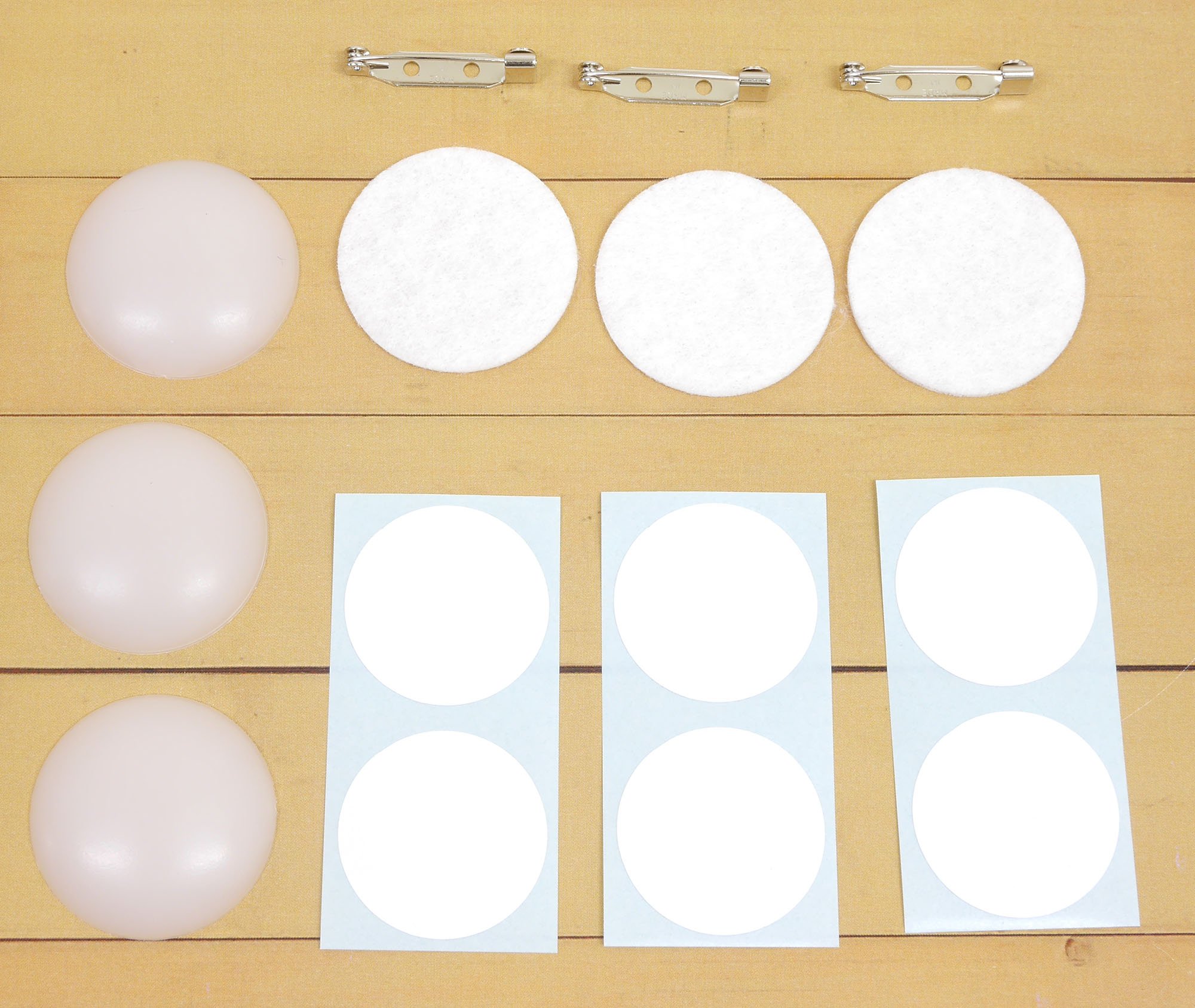 クローバー樣専用 Clover 手芸用品 ロゼットメーカー用 パーツセット スモール 3個