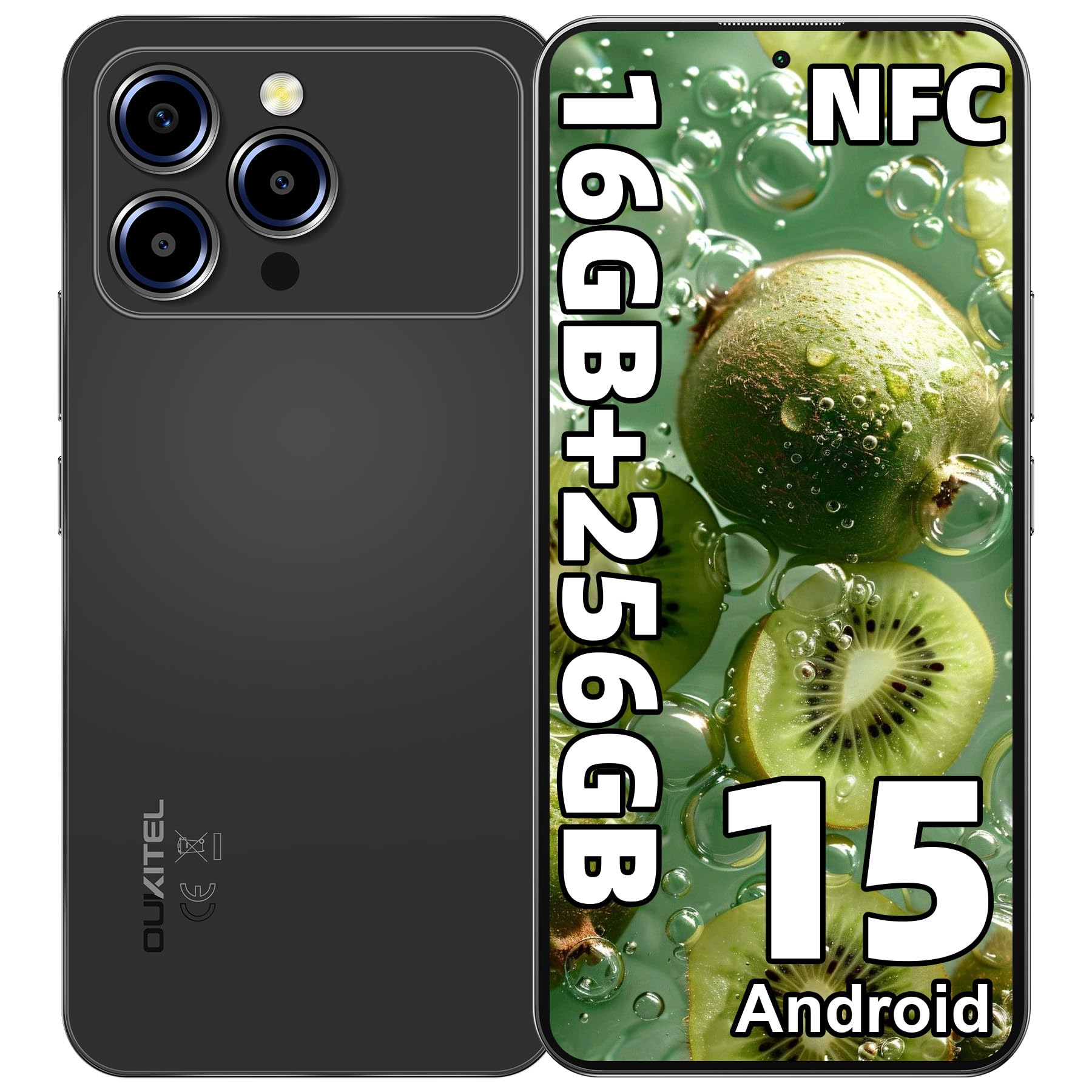 Amazon | OUKITEL P1PRO SIMフリー スマートフォン 本体 16GB+256GB