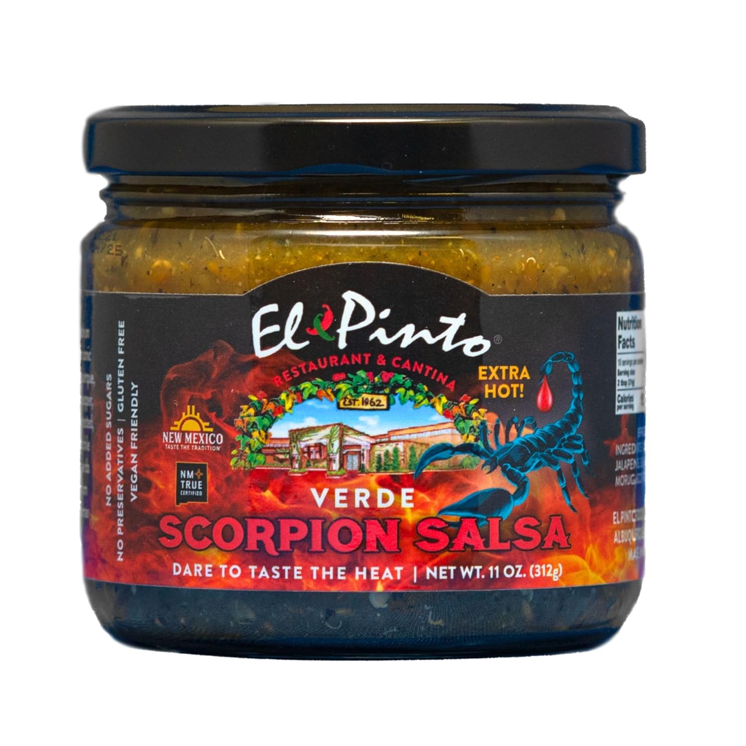 Salsa Verde El Pinto Scorpion (Extra Picante) 11 oz