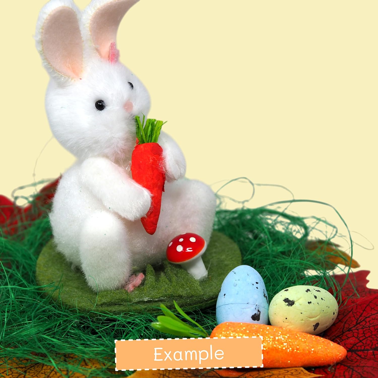 Blue Whale Gifts Boys Make Your Own Easter Bonnet Cowboy Hat Complete Kit - Bunny in Grass