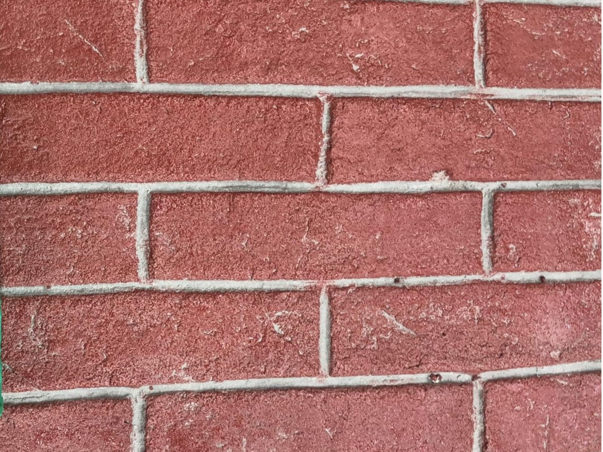 Rullo mattone Illo calcestruzzo stampato texture malta, cemento, monostrato pareti effetto mattone, tematizzazione Brick Roller Stamp Concrete (kit mattone + roccia B)