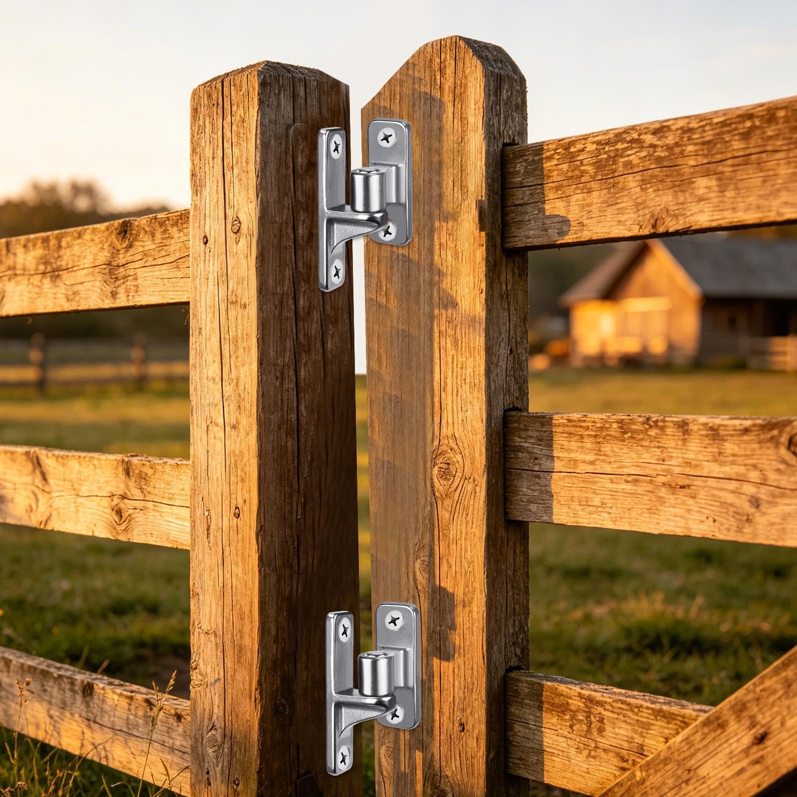 Scharniere für Außentore, Zubehör für landwirtschaftliche Türen | für Landwirte, Heimwerker, Hausbesitzer, Installateure, Ranch, Viehgehege,
