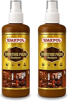 Waxpol Furniture Polish Restorer 200ml(Set of 2) Wood Polish Shine Spray for Furniture, Cabinets, and Wardrobes, Restores & Maintains Wood Shine
