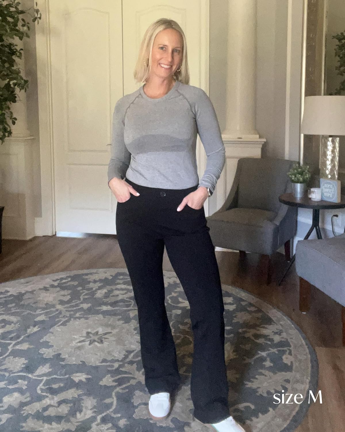 Stelle Womens Seamless Workout Top Yoga Athletic Shirt Sports Underscrub - Image 4