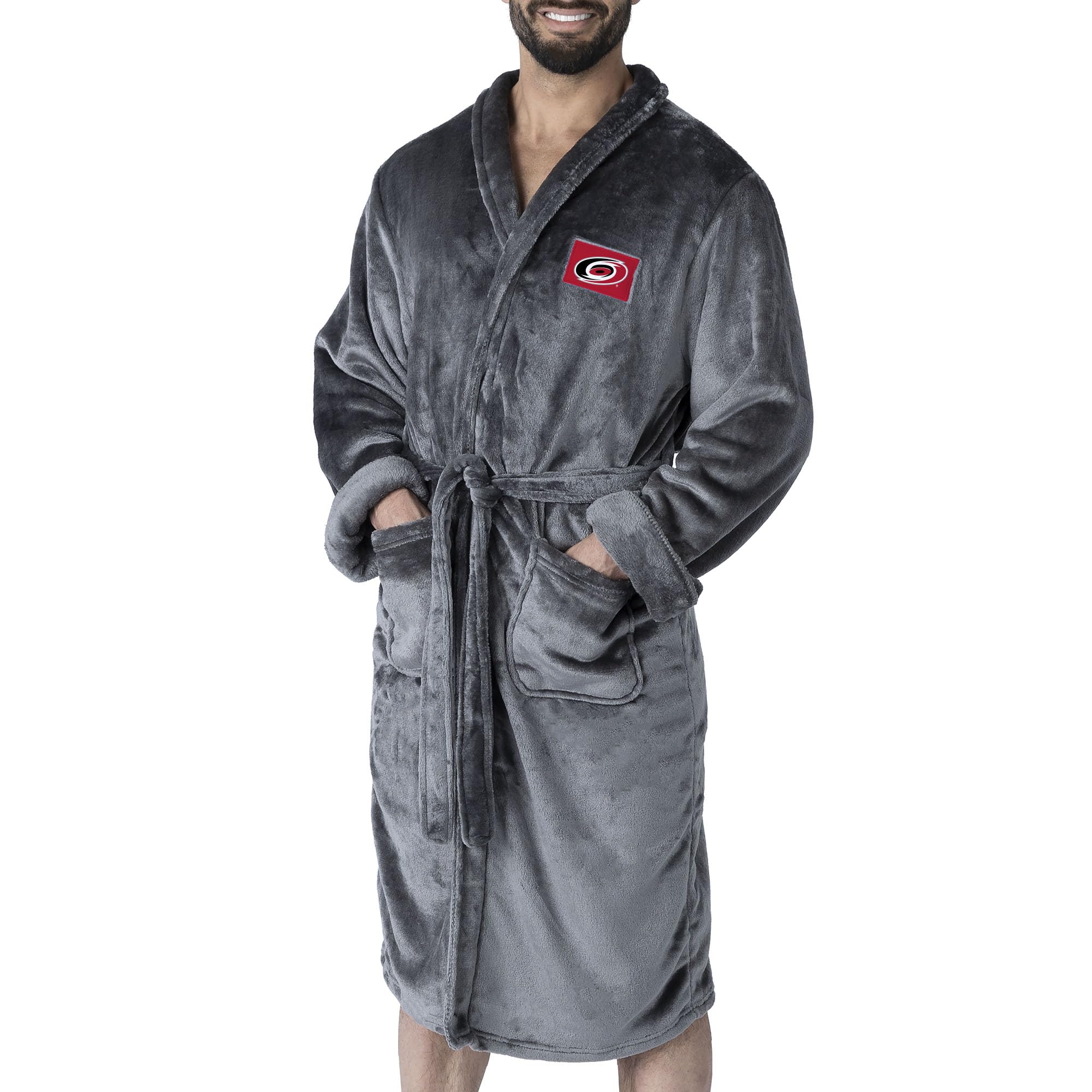 Northwest Men's Transfer Patch Silk Touch Bath Robe