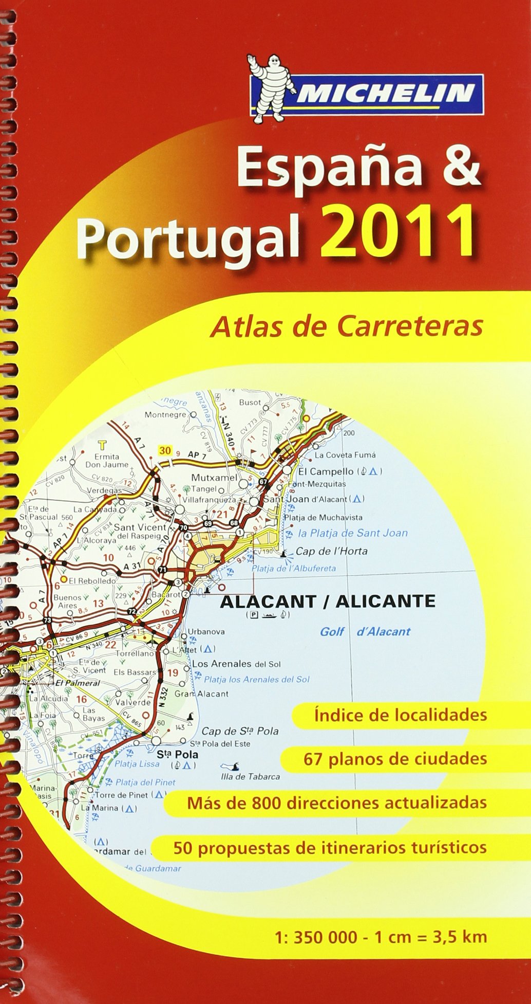 ESPA¥A PORTUGAL ATLAS CARRETERAS 2011