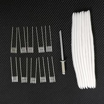 DIY Rebuild Kit NI80 Mesh Coil DIY Tool Accessory Grey XROS 1.2