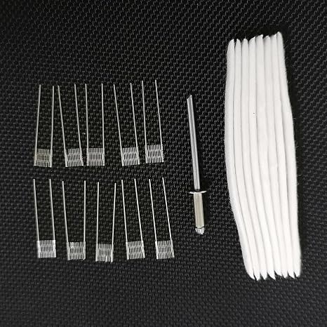 DIY Rebuild Kit NI80 Mesh Coil DIY Tool Accessory Grey XROS 1.2