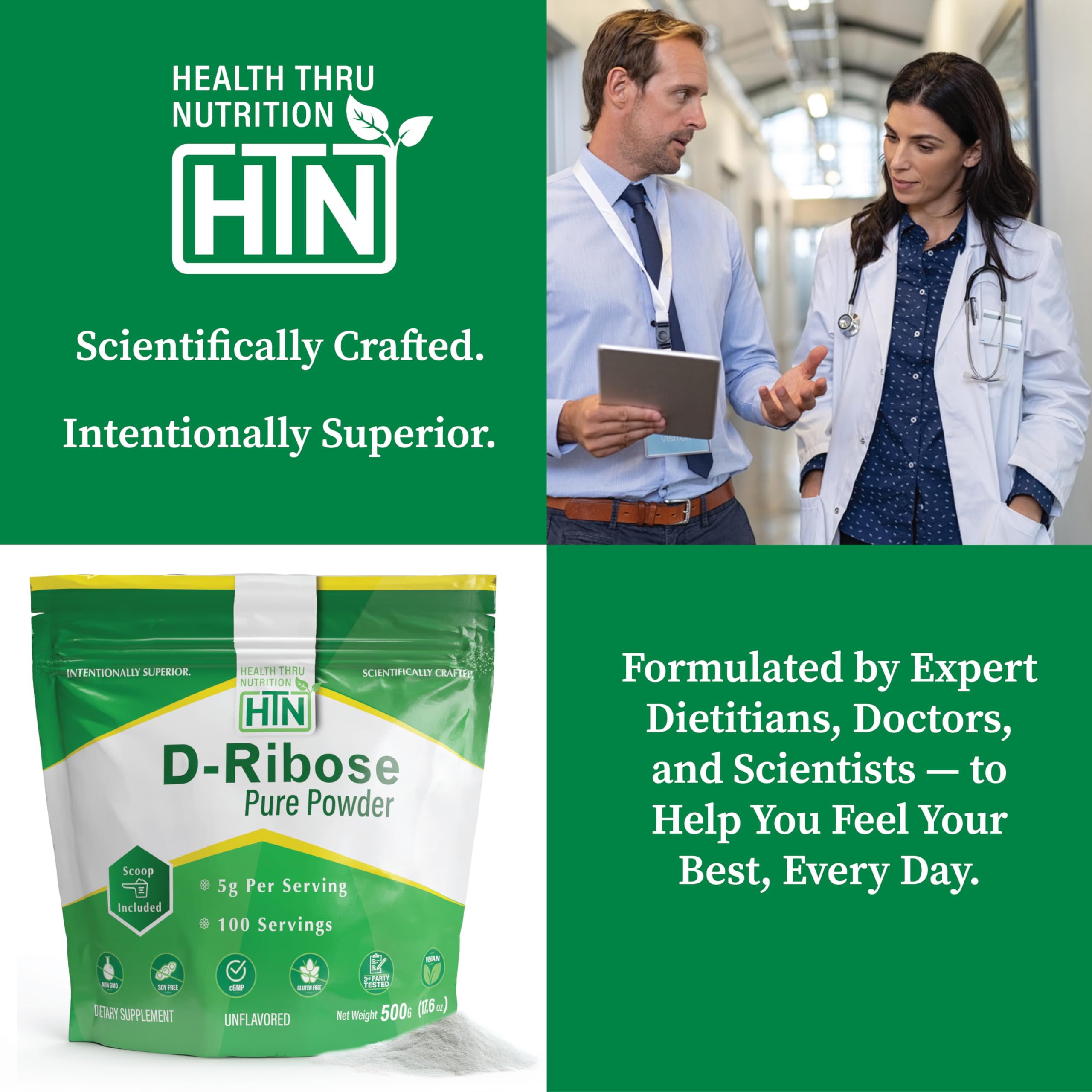 Health Thru Nutrition D-Ribose Pure Powder 500 Grams (17.6 oz) — Amazon image 7