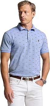 POLO RALPH LAUREN Men's Classic Fit Monogram Stretch Polo
