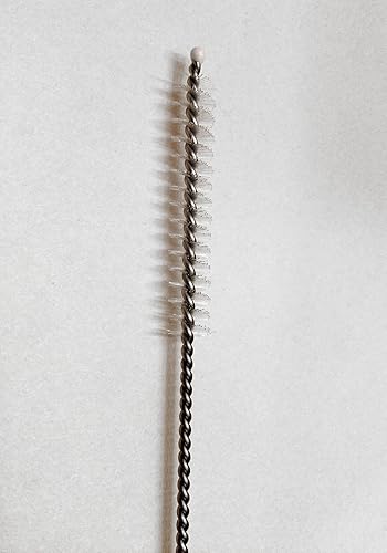 Miniatura 6 de 10 Popotes reutilizables de acero inoxidable para beber Conjunto de 10 + limpiador. Ecológicos y seguros, no son tóxicos, sin plástico.