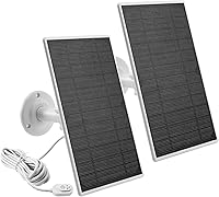 Vista 8 de Cargador de panel solar para cámara Arlo, potencia compatible con Pro 4, Arlo Pro 5S, Pro 3, Ultra 2 y cámaras Ultra, cable de 10 pies/3m, 6V4.5W