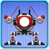  Mit Freunden teilen Roboter-Foto-Montage