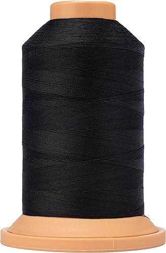 Coats & Clark Hilo Profesional para Máquina de Acolchar, 3000 yardas, Negro