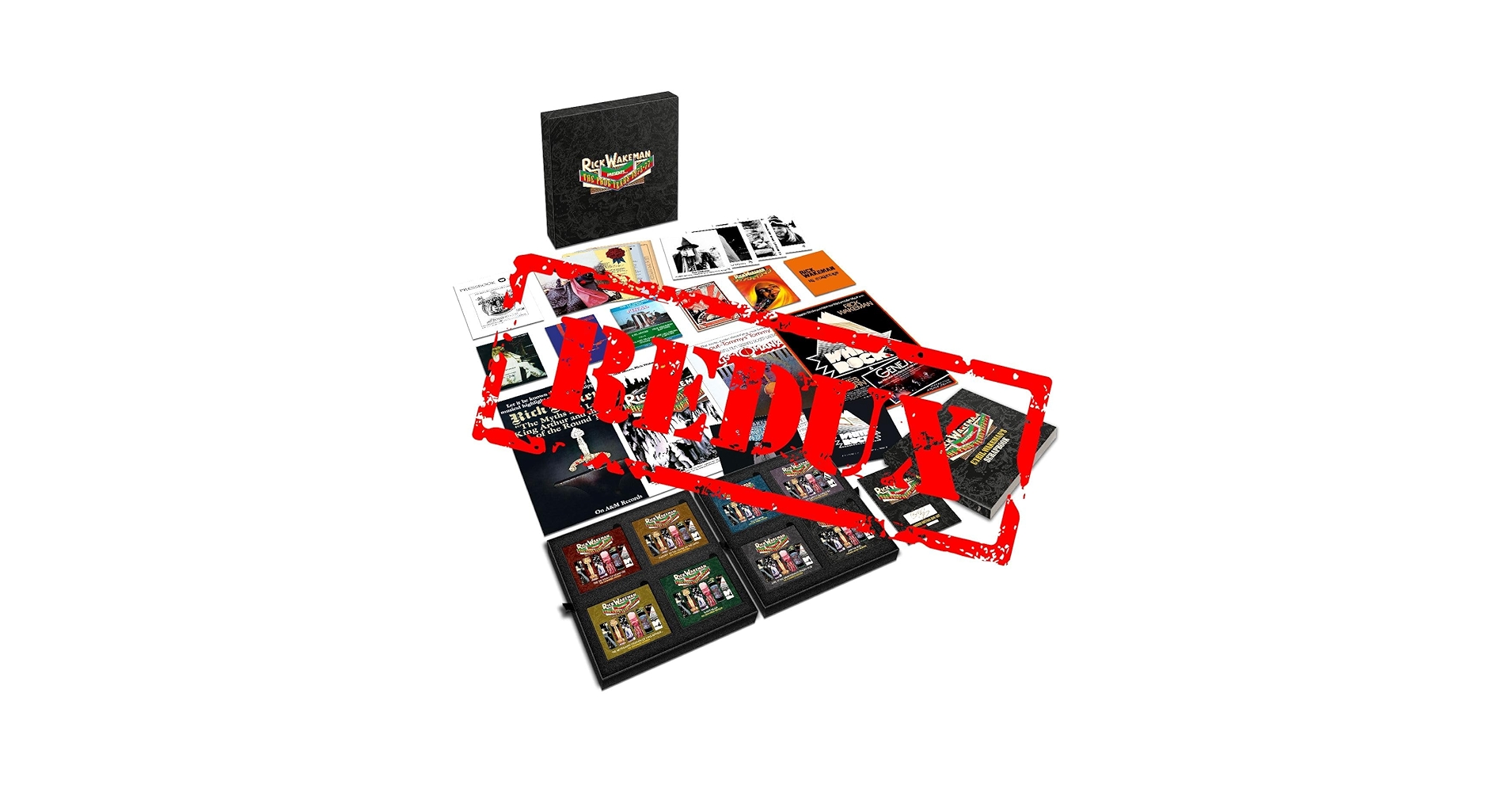 洋楽 PROG YEARS 1973 TO 1977 BOX Rick Wakeman Rick Wakeman “The Prog Years 1973-1977” CD/DVD Box Set Now