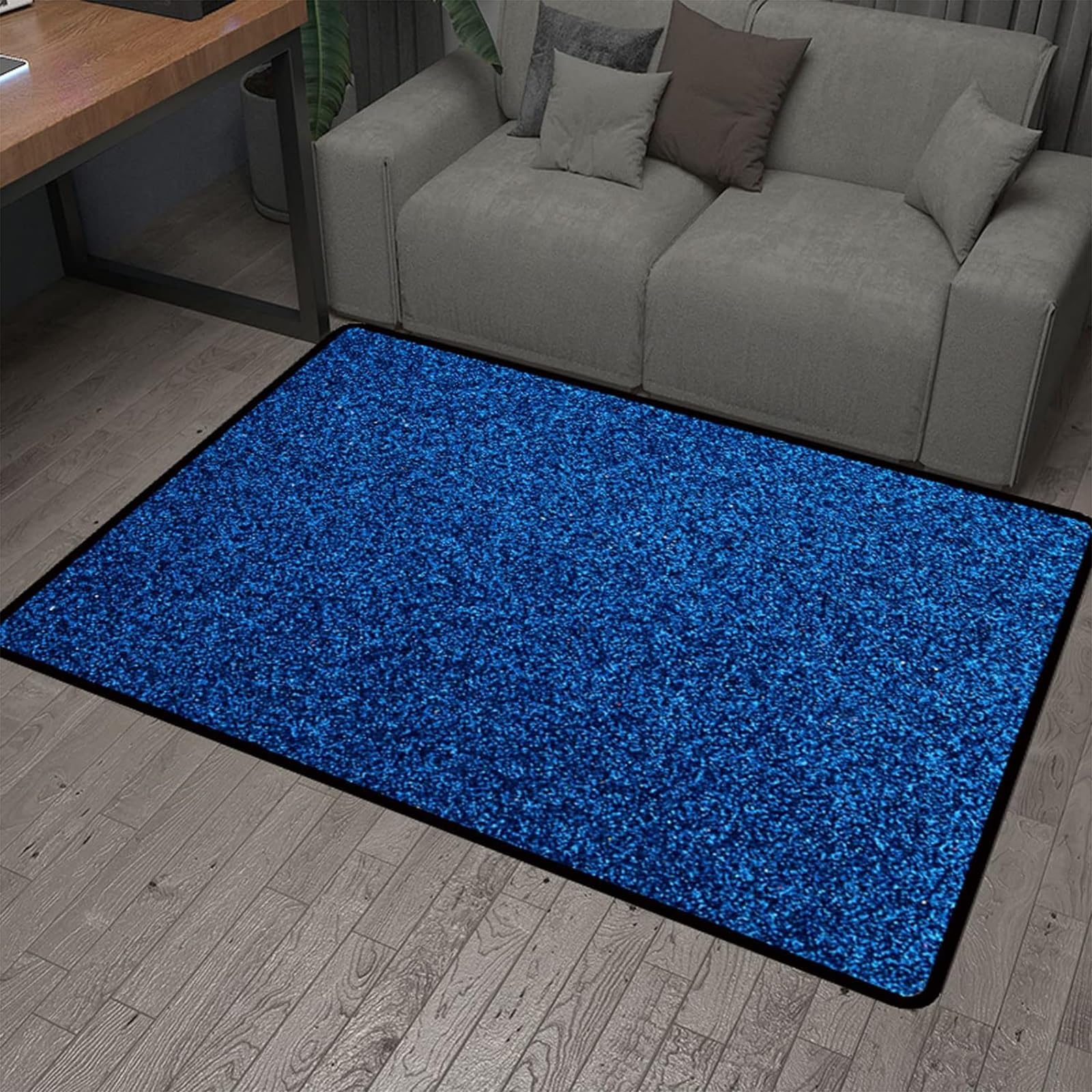 Tappeto Sedia Ufficio Protettore del Pavimento Tappeto Salvapavimento Antiscivolo Tappeto per Sedia con Ruote Tappetino Pavimenti per Parquet E Pavimenti Duri,C,140x200cm