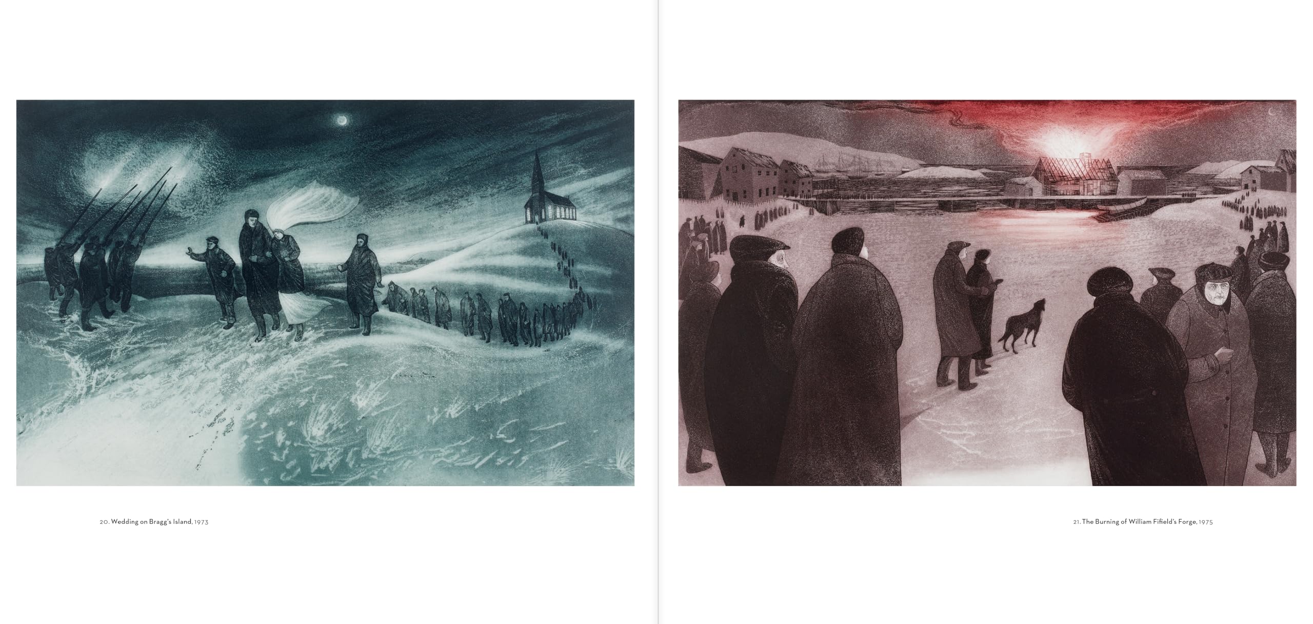 Black Ice: David Blackwood: Prints of Newfoundland