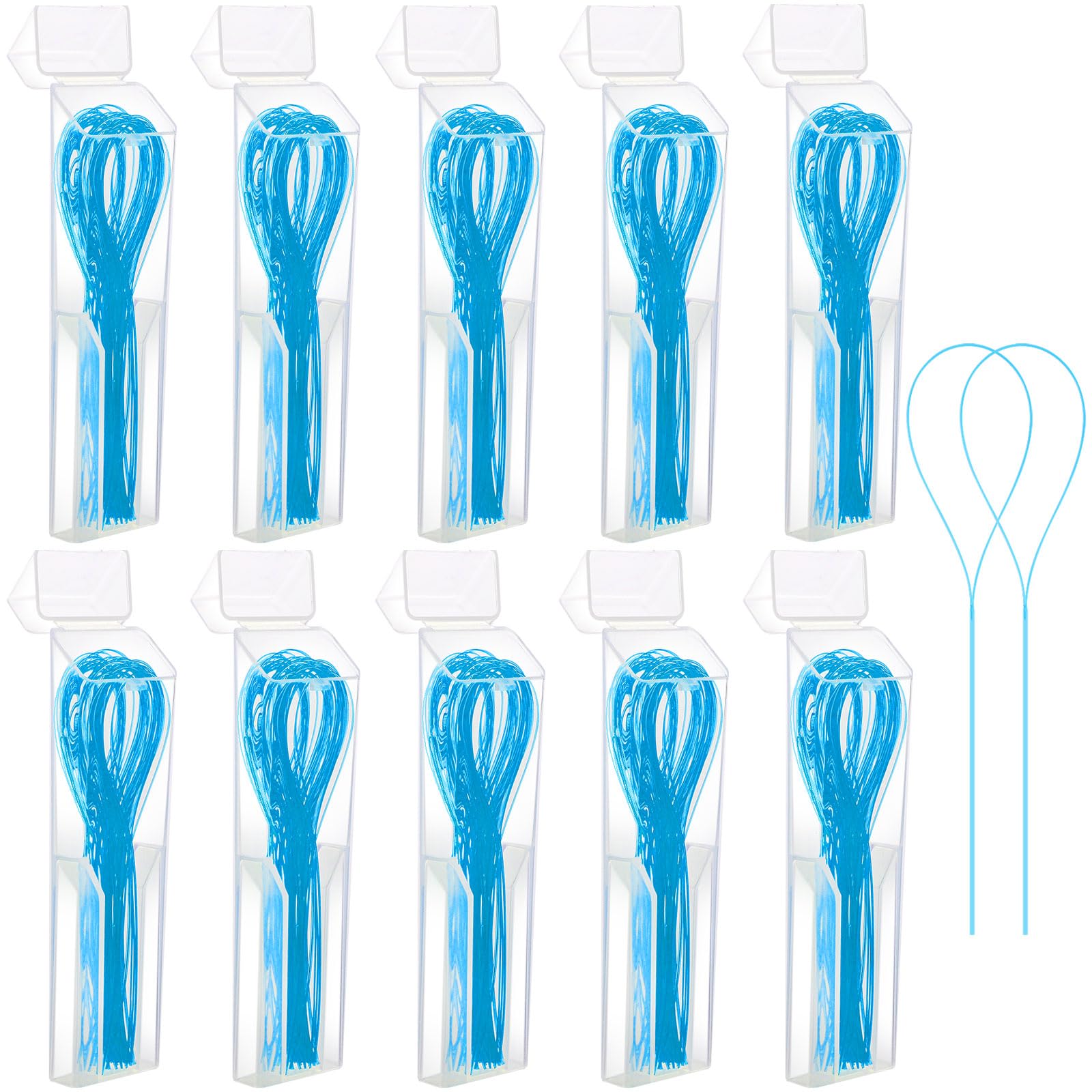 Snapklik.com : 700 Count Floss Threader For Bridges, Dental Floss ...