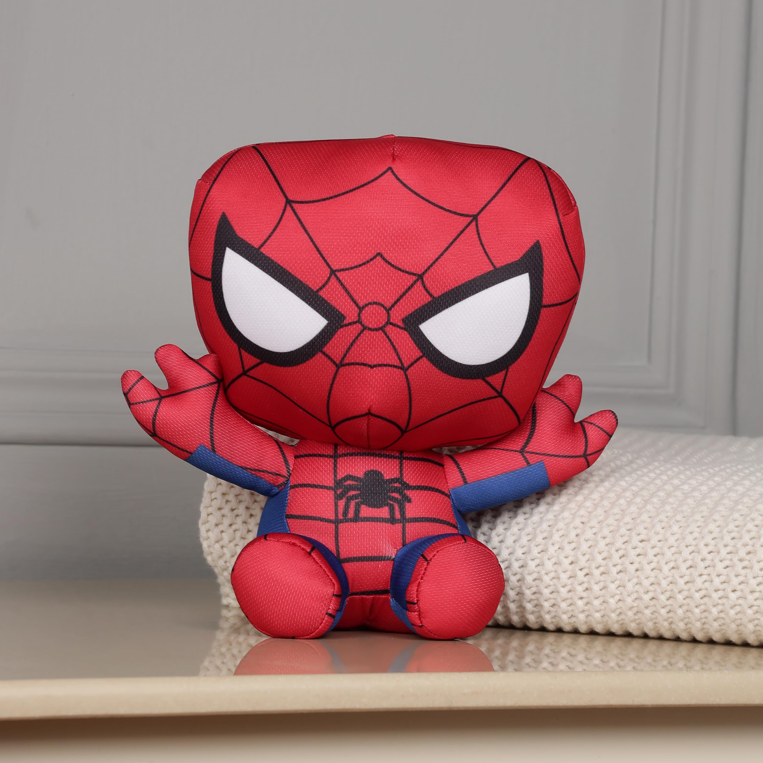 Mirada Marvel Spiderman Soft Plush Toy | Stuffed Superhero Doll, Licensed Marvel Character Collectible for Kids, Boys & Girls – 22cm-image-12