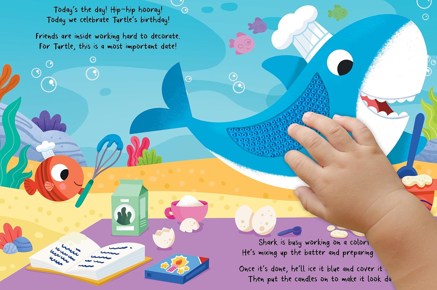Little Hippo Books Happy Birthday Turtle I Ocean Kuwait Ubuy