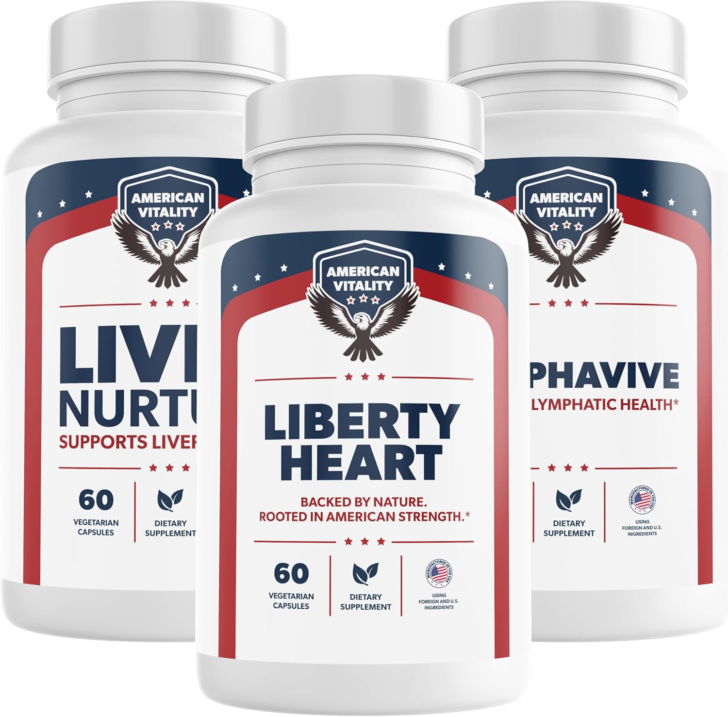 Liberty Heart & Liver Nurture & Brain Bundle