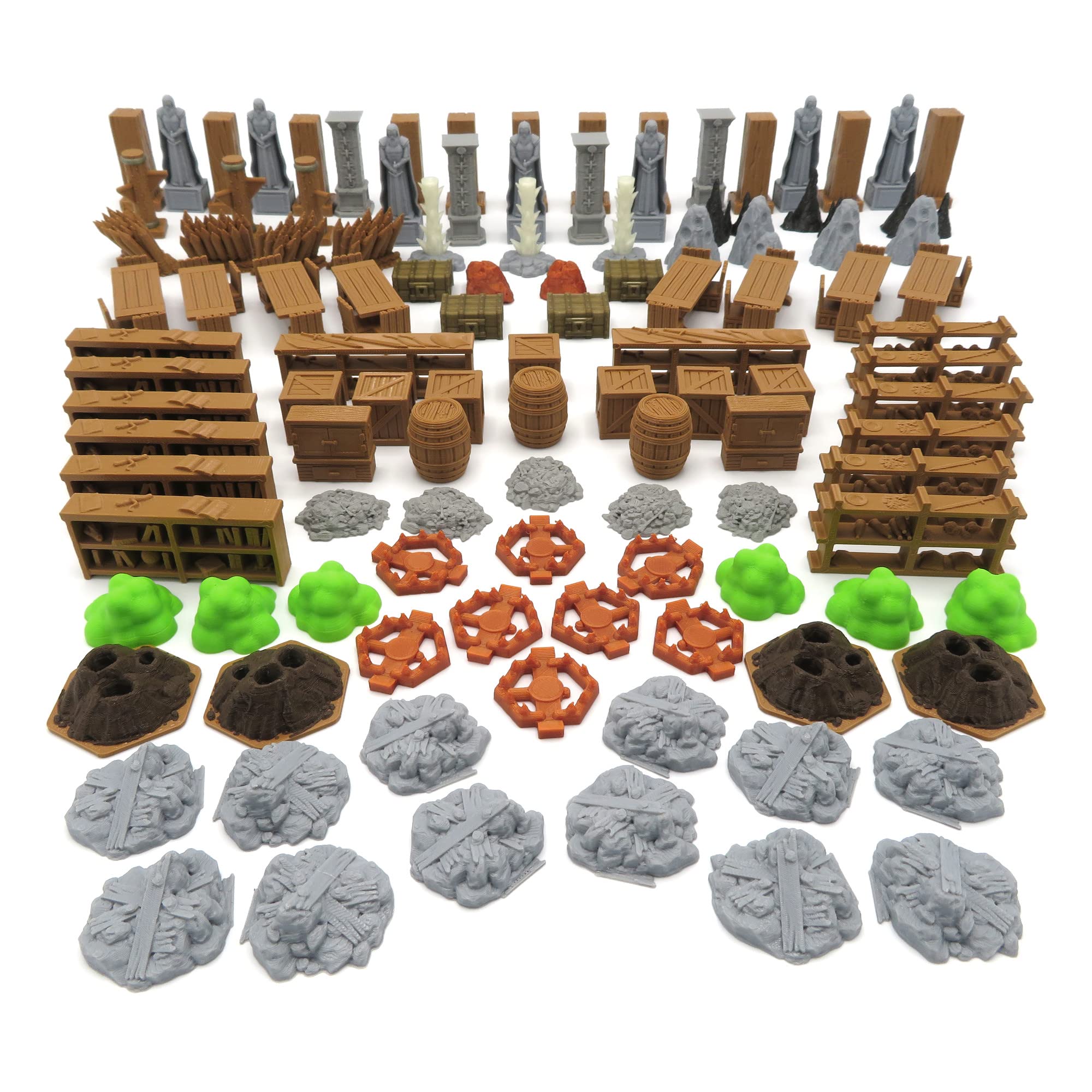 BGExpansions Complete Set for Gloomhaven: Lion Pine - 114 Pieces GHVN039