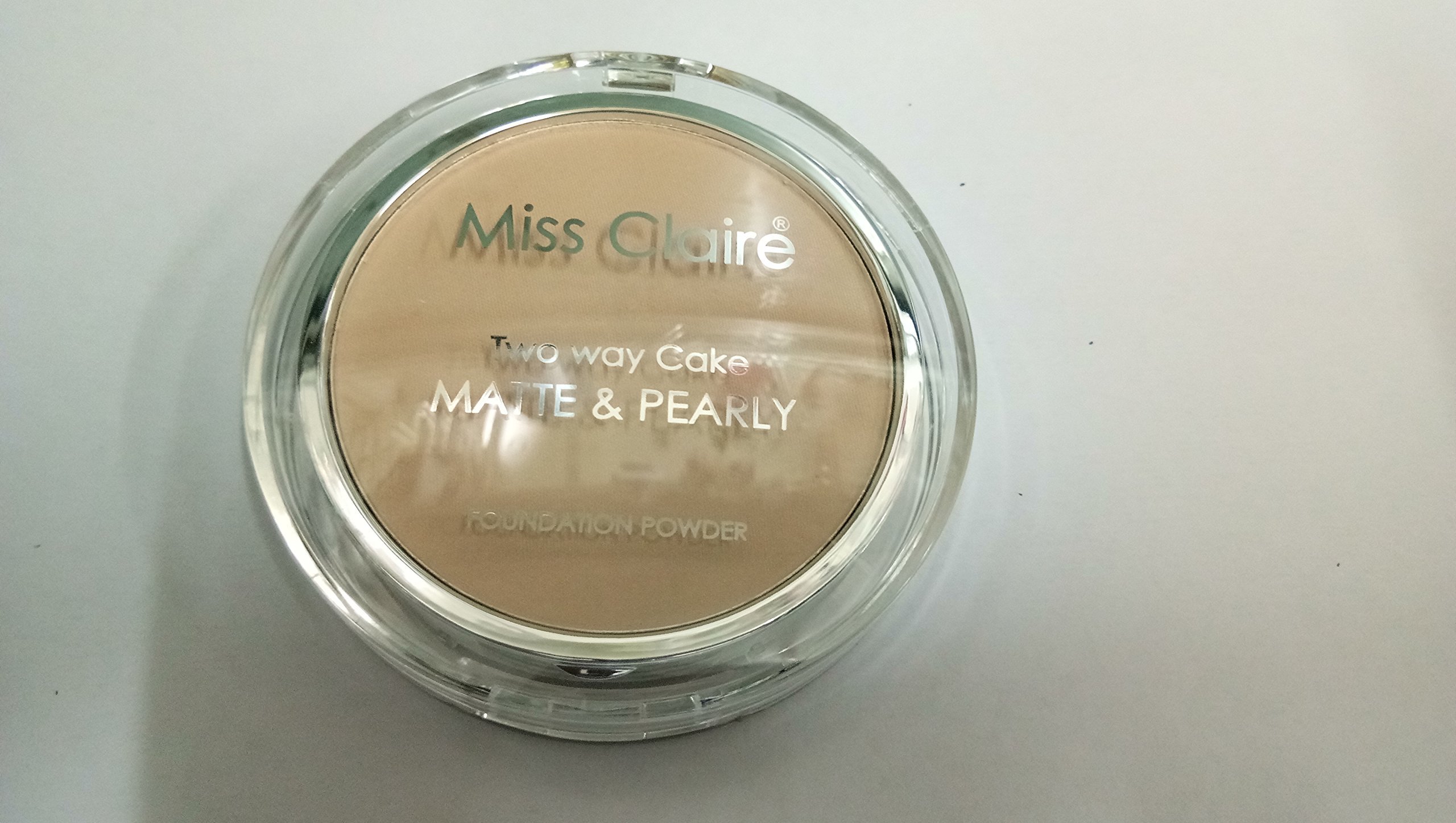 Miss Claire Two Way Cake Matte and Pearly Powder 20, Beige, 7 g-picture-33