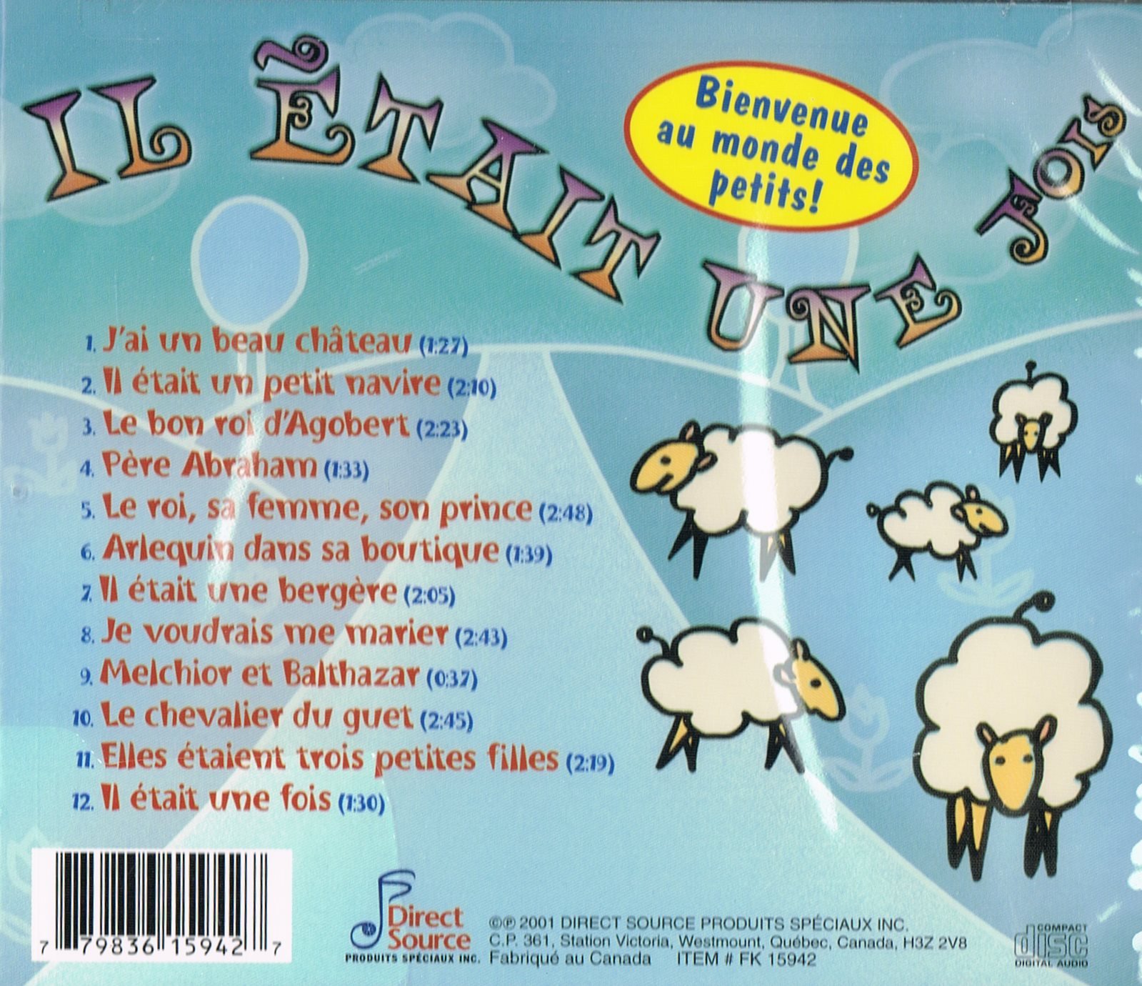 Il Etait Une Fois [Audio CD]