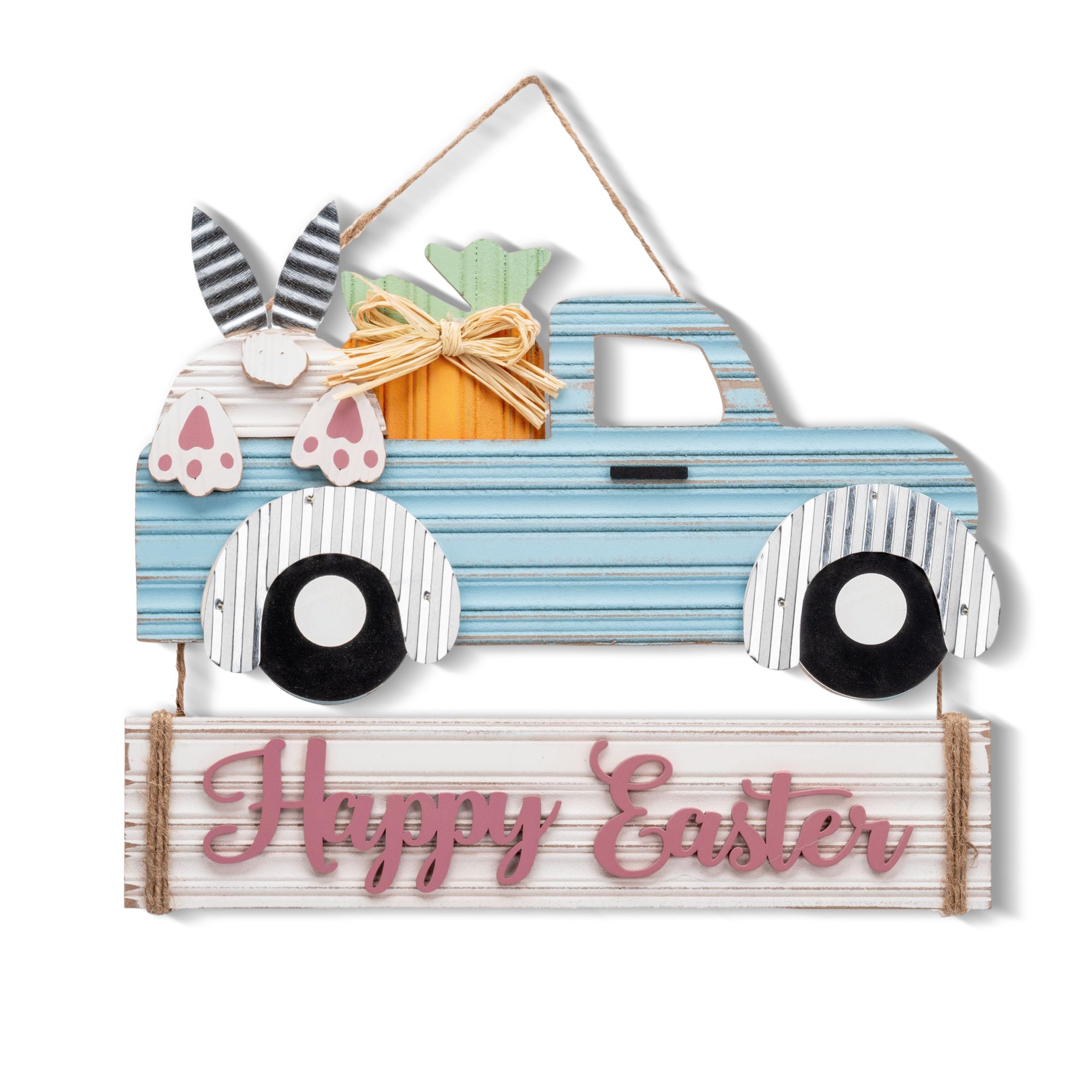 Valery Madelyn Easter Door Decorations, Wooden Hanging Easter Wall ...
