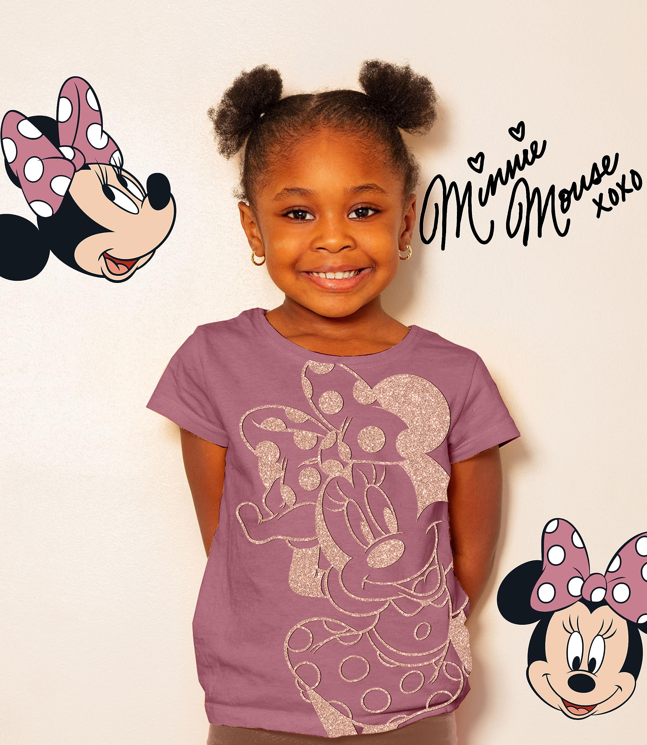 Disney Minnie Mouse T-Shirt (Sets) Daisy Duck Graphic Outfit Tee Infant Little - Picture 22 of 25