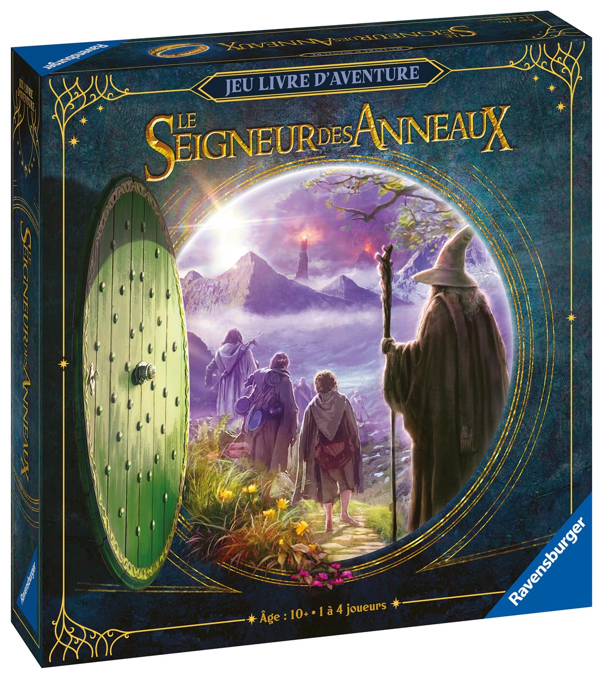 Ravensburger - Le Seigneur des Anneaux - Livre d'Aventure - Jeu de Plateau coopératif - 1 à 4 Joueurs dès 10 Ans - 30 Minutes par chapitres (8 chapitres) - Version française