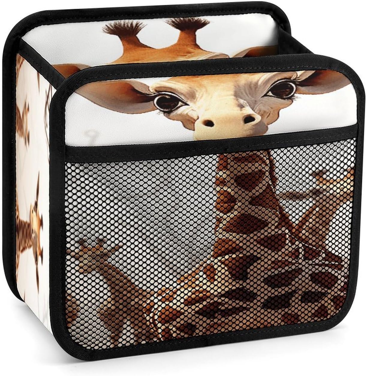 Cute Cartoon Funny Giraffes Car Seat Back Organizer for Family