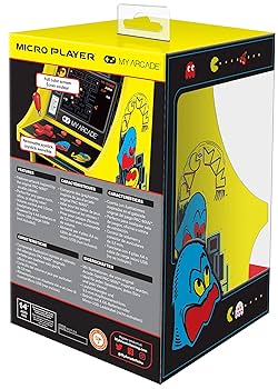 Amazon.co.jp: MyArcade 6.75インチ レトロ パックマン ミニ