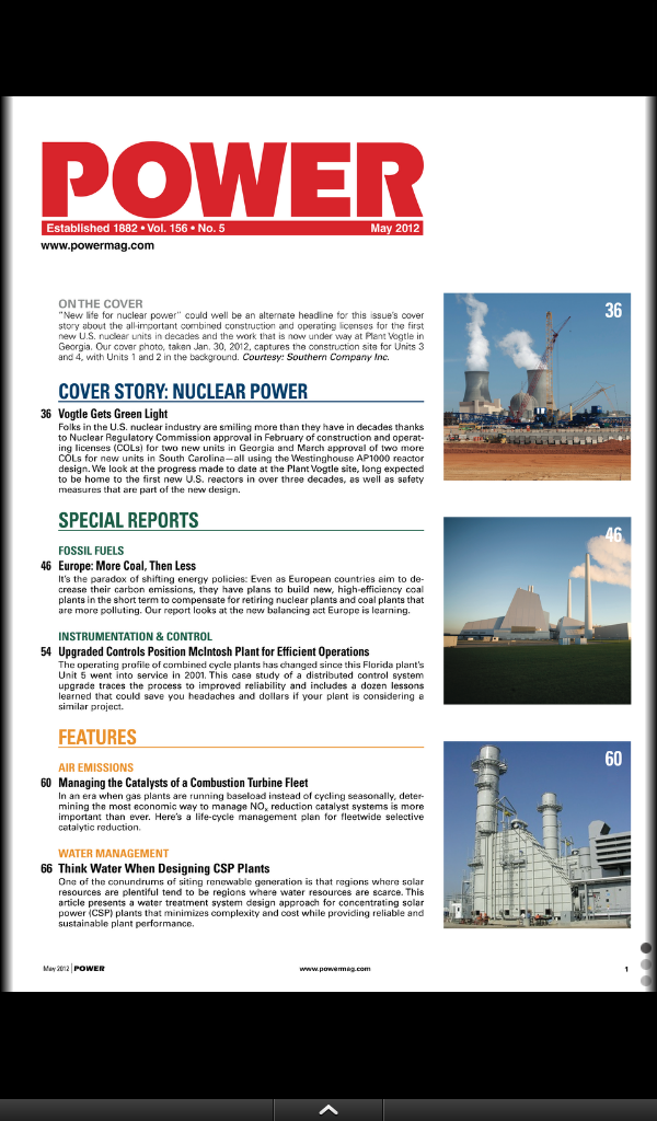 Aplicación POWER Magazine en Amazon Appstore