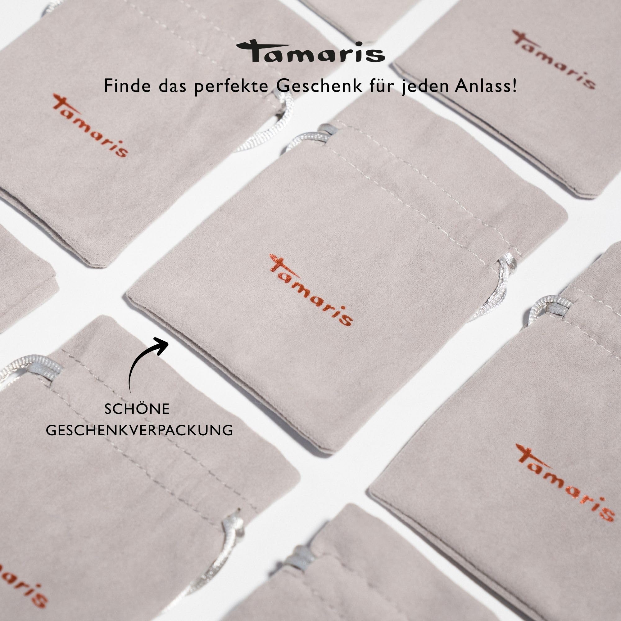 Tamaris tobillera de acero inoxidable en plata TJ-0013-A-27