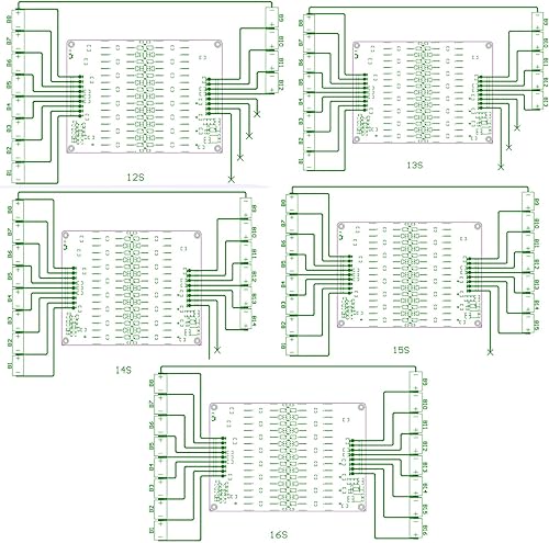 Miniatura 20 de 3S 4S 5A Ecualizador Activo Grupo Completo Equalizador Lifepo4 Lipo Lto Litio Batería Activa Transferencia de Energía Condensador de Ecualización