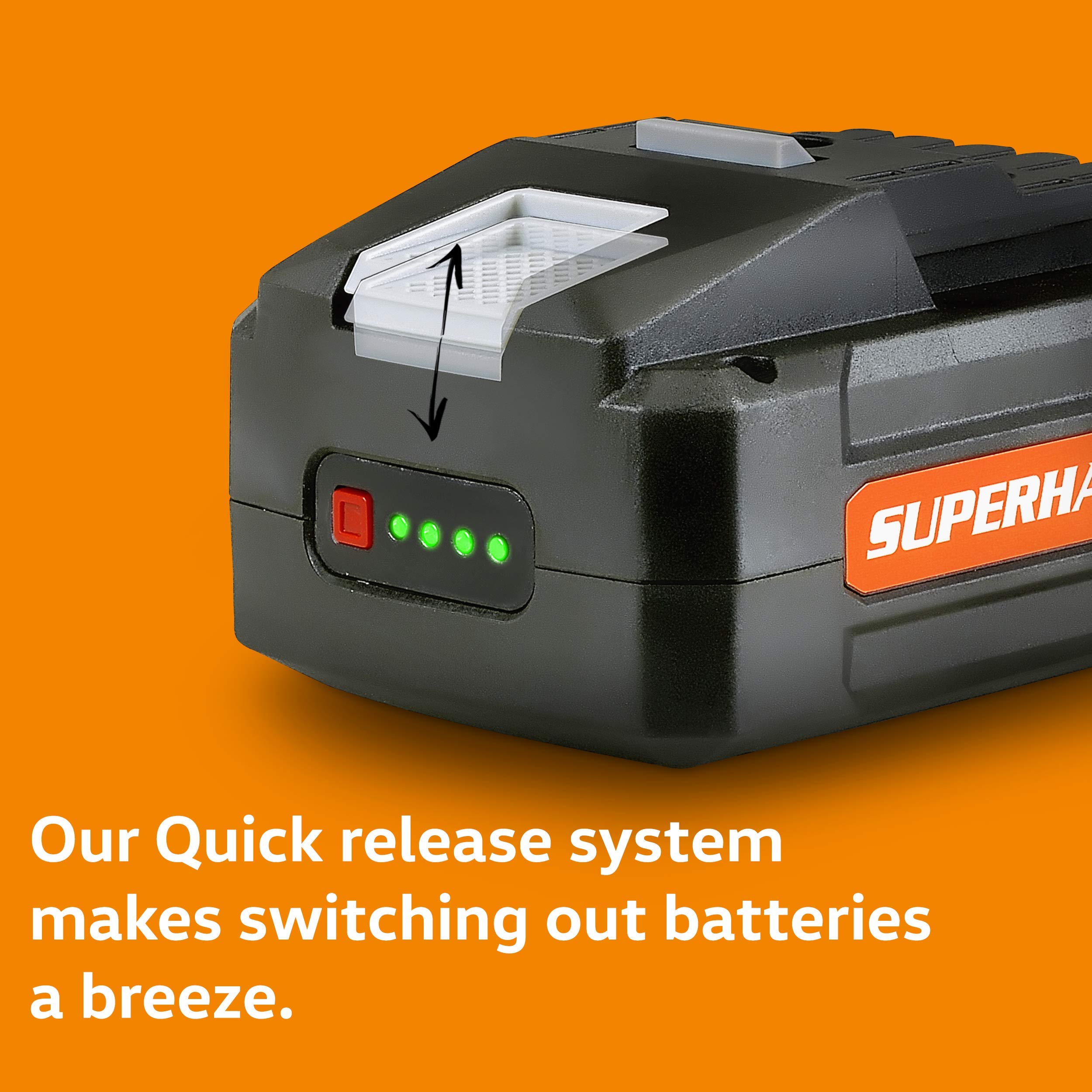 SuperHandy LithiumIon Rechargeable Battery 48V DC 2Ah 88.8 Watt Hours