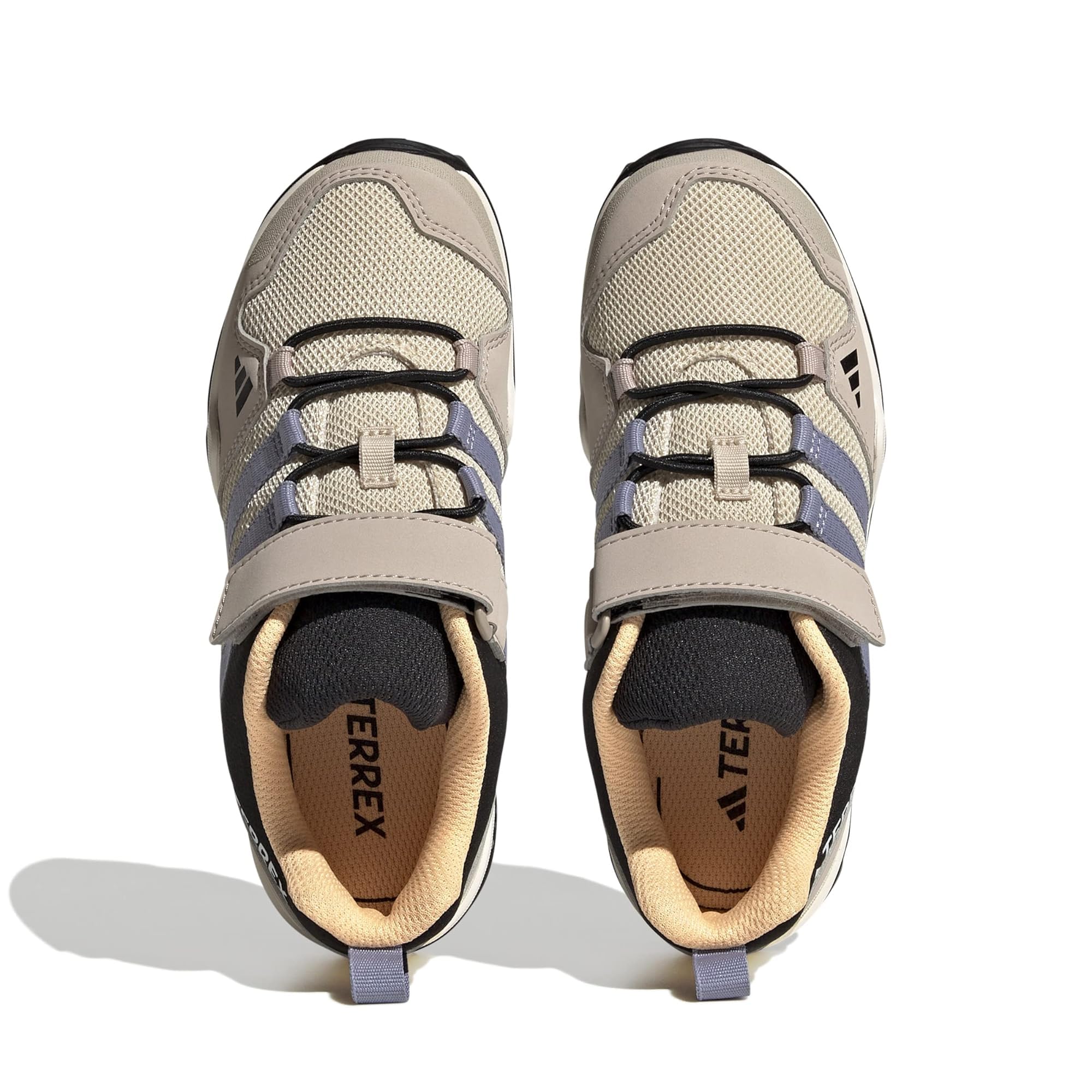 AX2R CF Hiking Shoe - Kids', Sand Strata/Silver Violet/Acid Orange, 12.5