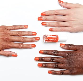 Amazon.com : essie Expressie Nail Polish, Quick Dry Orange Nail