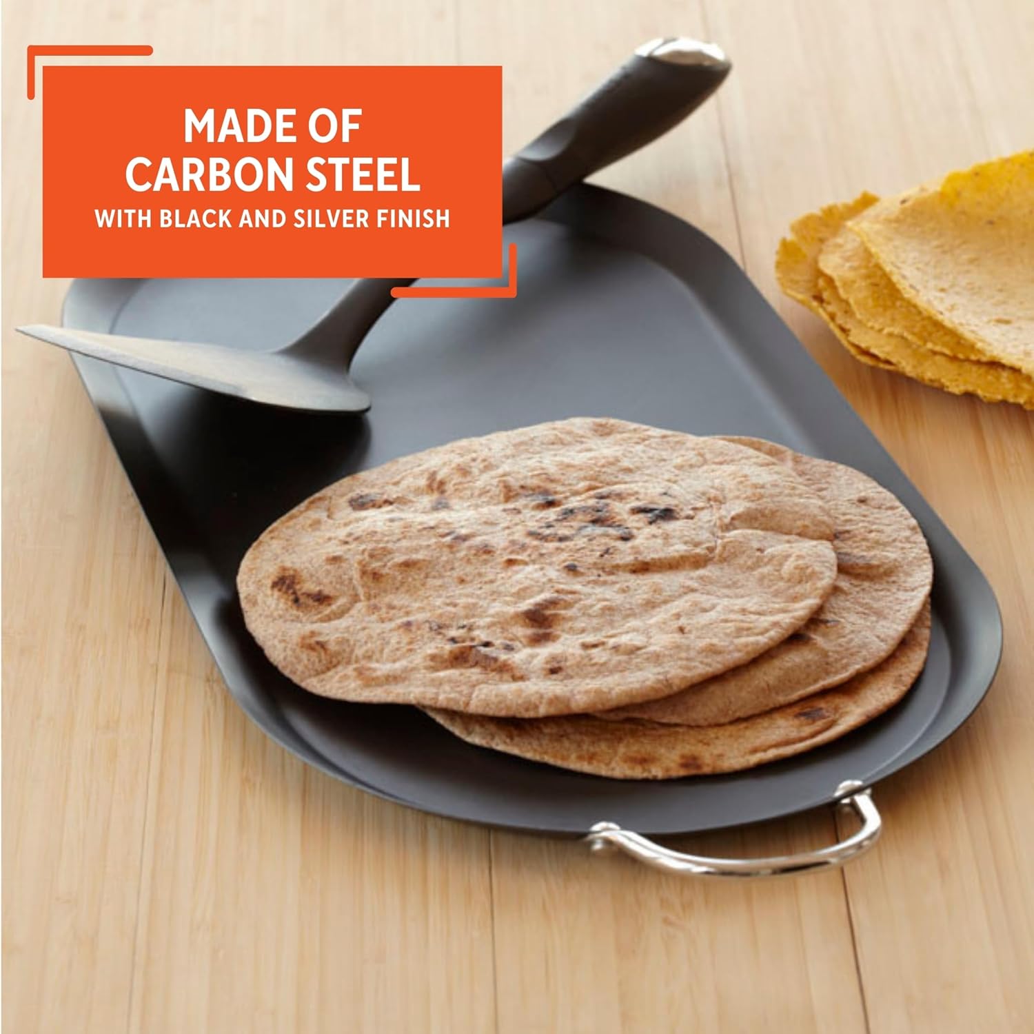 Imusa Oval Comal Griddle, 17 Inch by Imusa