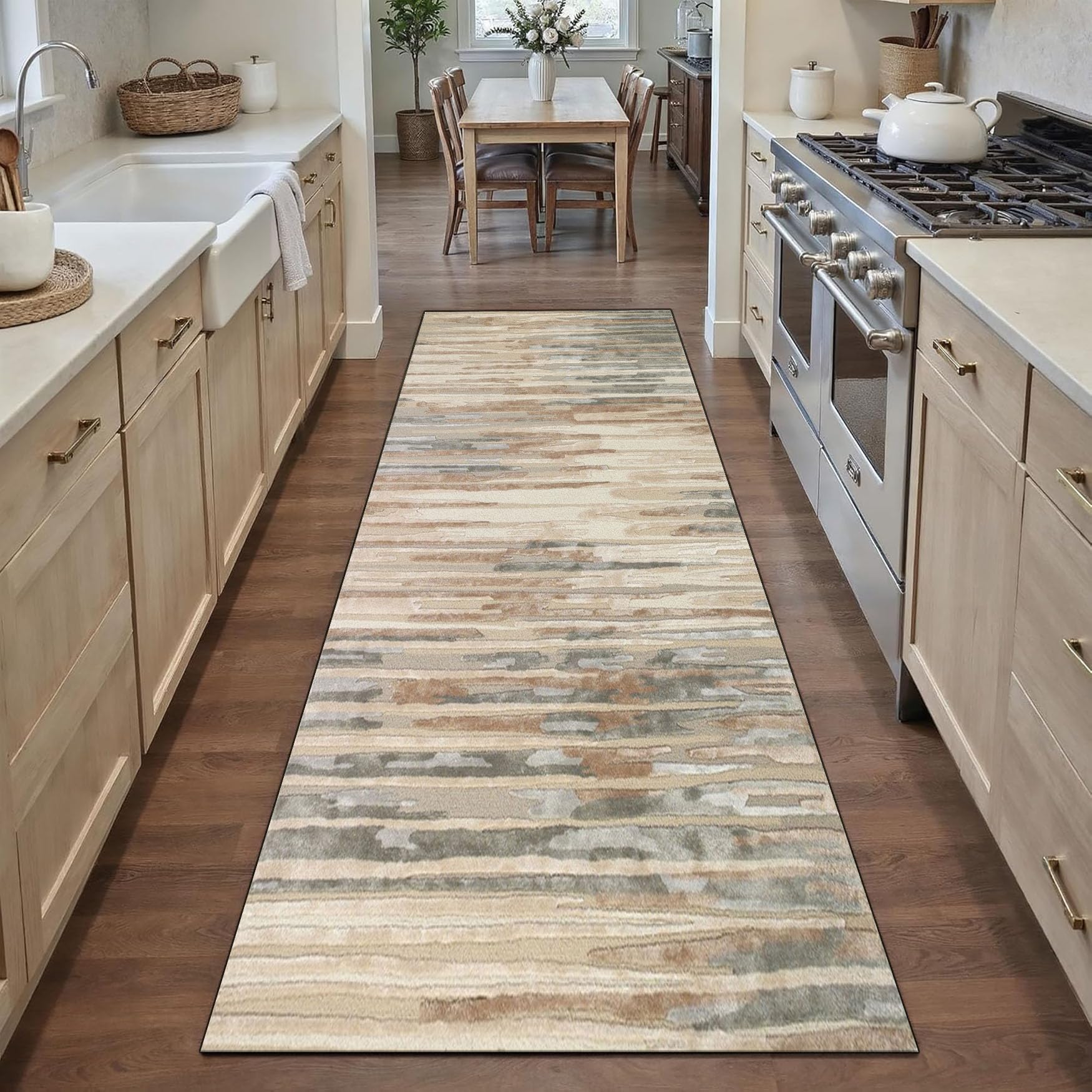 Alfombra de cocina super absorbente que protege tu suelo de manchas en zonas de mucho paso