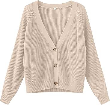 ounce open cable cardigan 韓国 TASAMO Open Front Cardigan Sweaters for Women V-Neck Long