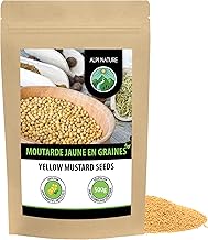 Alpi Nature White Yellow Mustard Seeds 500 g, White Mustard Seed Yellow 1-2 mm