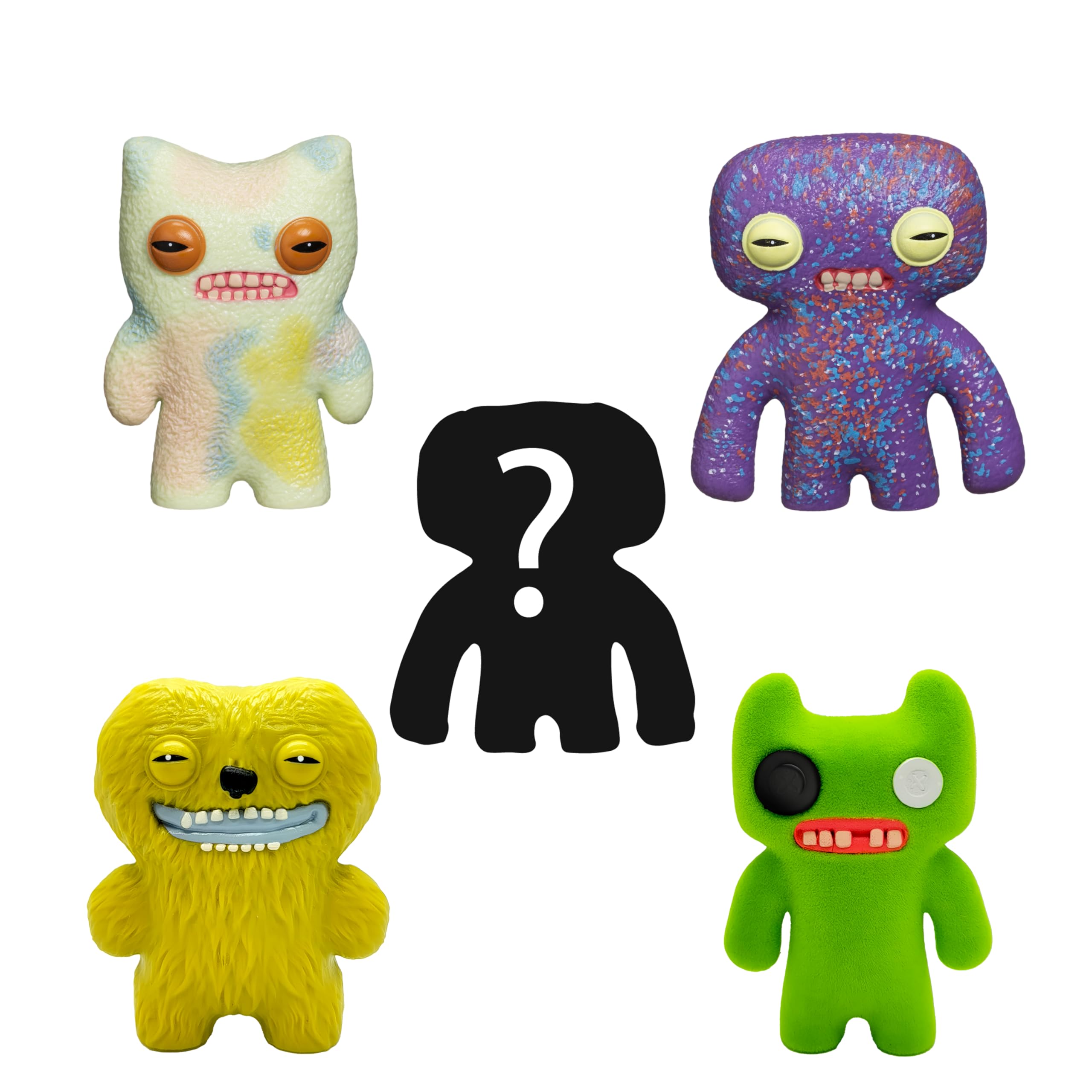 Bizak Fuggler Pack De 5 Figuras De 6,5 Cm Con Póster Coleccionable – 44 Diseños únicos Para Niños Y Niñas +4 Años (64110400-4)