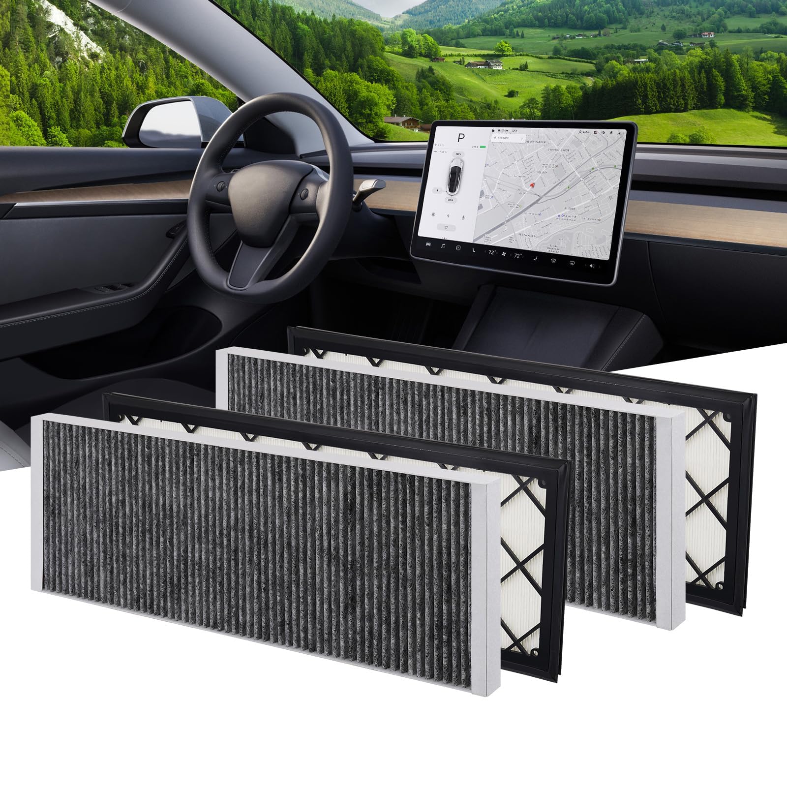 BASENOR Cabin Air Filters 