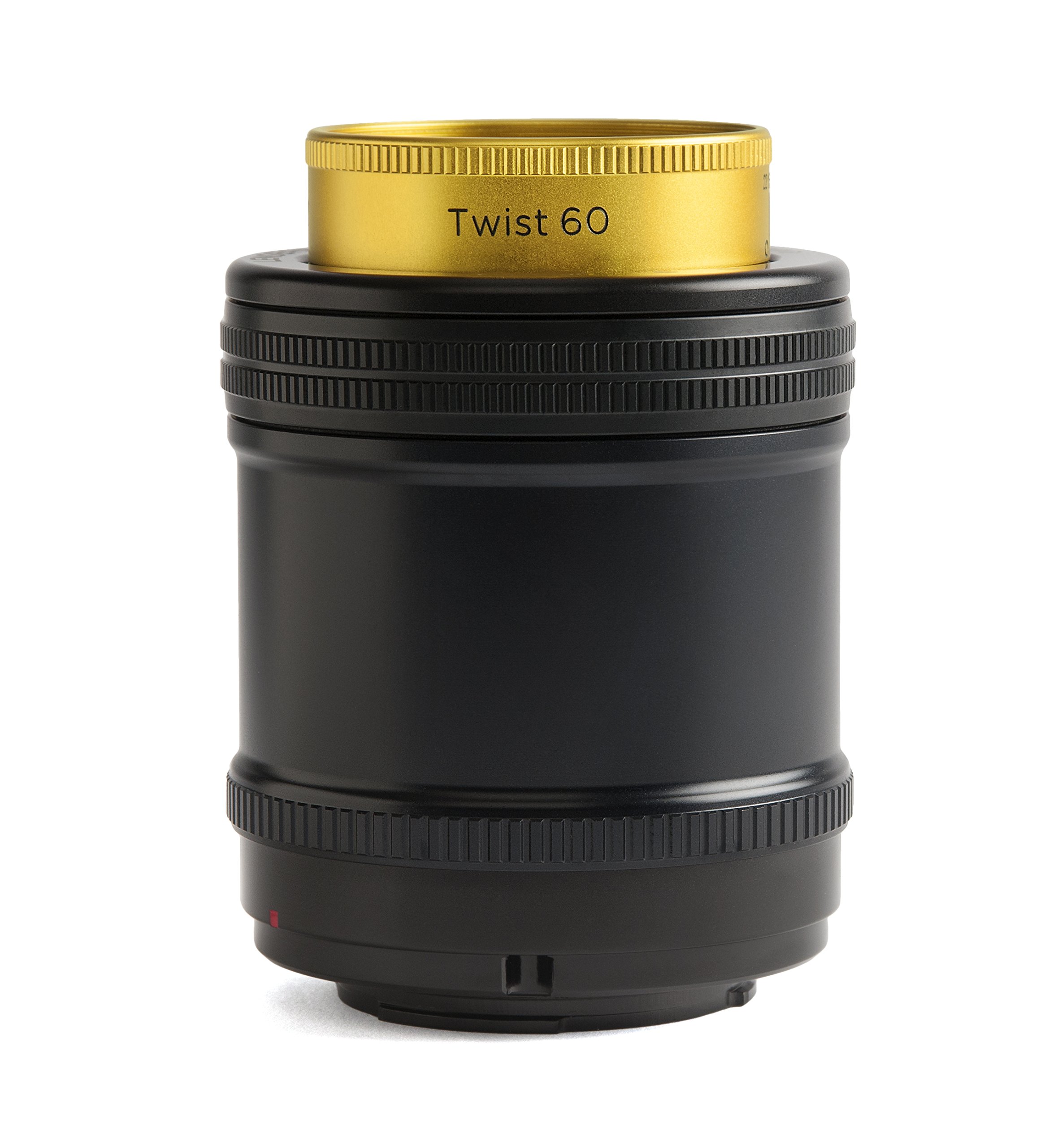 Lensbabylb 7 °C Twist 60 EF Lens with Case for connection