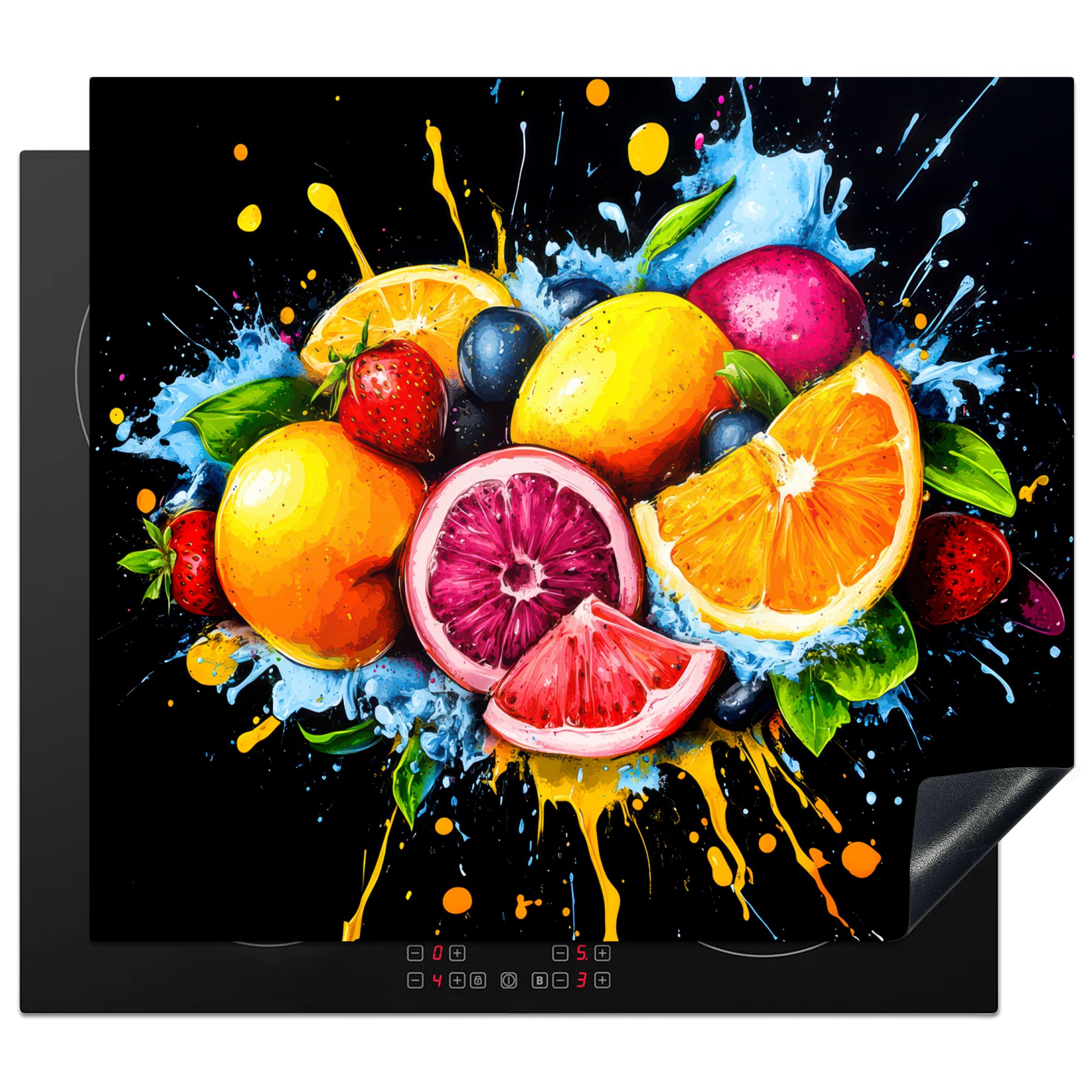 KitchenYeah© Protege Plaque Induction 60x52 cm Decoration Cuisine